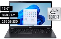 Laptop Aspire 3 CI3 1005G1 8GB 256GB SSD 15.6" W11