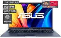 Laptop Asus vivobook 15.6" win11 AMD ryzen 5 4600h 8GB 512GB SSD