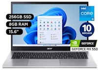 Laptop Acer Aspire 3 Core i5 12va 8GB 256GB SSD 15.6"