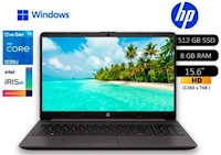 Laptop HP 250 G9 Core i5-1235U 512GB SSD 8GB 15.6" HD, WIND-7C6F0LA#ABM