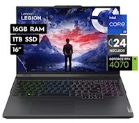 Laptop Legion Pro 5i Intel Core i9-14900HX 16GB 1TB SSD RTX™ 4070 8GB 16"