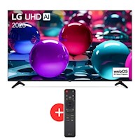 Televisor LG 55" UHD 4K Smart TV Año 2025 Con Magic Remote 55UA7300PSB