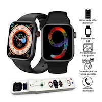 Reloj Inteligente Generico Smart Watch i9 Pro max Serie 9 Negro