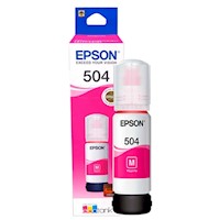 Botella de tinta 504 EPSON COLOR MAGENTA