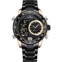 Reloj Naviforce Hombre Acero Negro NAV-112