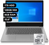 Notebook IdeaPad 3i Intel Core 128GB SSD + 1TB HDD 8GB