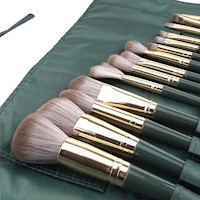 Juego de 14 brochas profesionales de maquillaje