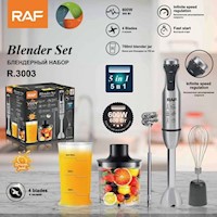 Batidora Y Licuadora De Inmersión Manual 5 En 1 Raf R-3003