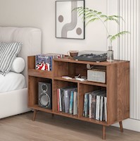 MUEBLE AUXILIAR PARA DISCOS DE VINILO LORYS - DIBA MUEBLES