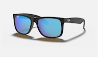 LENTES DE SOL RAYBAN JUSTIN RB4165/ COLOR: NEGRO Y AZUL