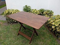 Mesa Plegable De 1.20mts X 80 Cm Rustico Rafalle