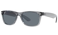 LENTES DE SOL NEW WAYFARER RB2132/ COLOR: GRIS TRANSPARENTE