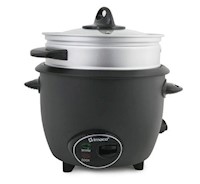 IMACO RC6ES OLLA ARROCERA 1.2 LTS CON STEAMER EXTERIOR GRIS