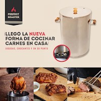 Perfect Roaster - Barril Rostizador para Cocina a Gas