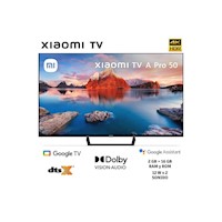 Smart Tv Xiaomi 50" Led UHD 4K Google TV A PRO