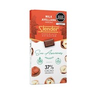 Slender - Milk Avellanas (37% cacao orgánico)