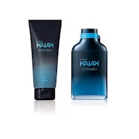 Kaiak Oceáno EDT de Hombre con Gel de afeitar - Natura