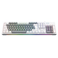 TECLADO MECANICO ANTRYX MK860L WHITE & GRAY RED SWITCH