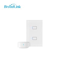 Interruptor inteligente WiFi de 02 botones + Smart HUB - Broadlink