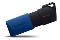 USB Kingston 3.2 Datatraveler Exodia M 64GB azul-Negro - DTXM/64GB