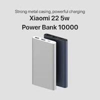 XIAOMI 22.5W POWER BANK 10000 BLACK - TIENDA AUTORIZADA