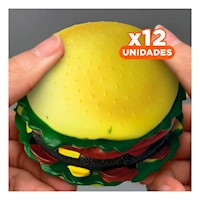 Pack12 Version Creativa Hamburguesa para Diversion Infantil