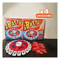 Pack4 Entretenimiento Familiar Basta con Letras y Categorias para Compartir