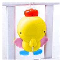 Sonaja Pajaro Musical Amarillo para Cuna con Sonido Suave que Acompana al Bebe