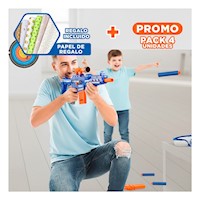Pack4 Dispositivo de Dardos con Base para Entretenimiento en el Hogar Y+Papel Regalo