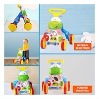 Empujador 2 en 1 Hipopotamo para Juego Interactivo y Seguro Y+Post It