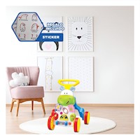 Correpasillos 2 en 1 Hipopotamo para Actividades de Juego Diario Y+Regalo Sticker