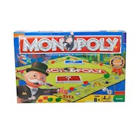 Juego Monopolio Clasico de Mesa con Tablero de Madera Multicolor para Casa Y+Papel Regalo