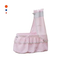 Lecho Infantil para Muñecas Rosado 37x60x100cm con Diseno Suave Y+Papel Regalo
