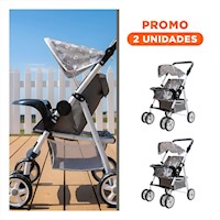 Pack2 Juguete Infantil tipo Coche con Diseno de Elefante para Juego 68cm Negro