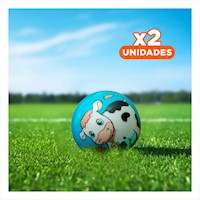 Pack2 Coleccion de Pelotas Antiestres Set12 Animales para Relajacion Y+Papel Regalo