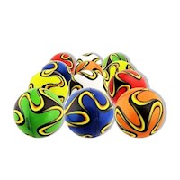 Actividad Deportiva de Pelotas Antiestres Set12 Rayas Curvas Colores para Juego Y+Papel Regalo