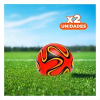 Pack2 Coleccion Deportiva de Pelotas Antiestres Set12 Rayas Curvas Colores Y+Regalo Sticker