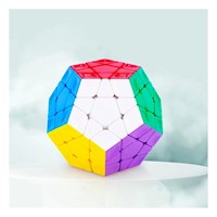 Juego Cubo Magico 12 Lados Colores Enteros Y+Ligas Regalo