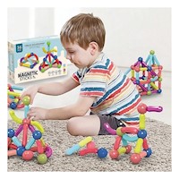 Coleccion Magnetica Educativa con Piezas Creativas para Juego Didactico en Casa Y+Ligas Regalo