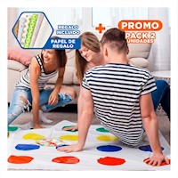 Pack2 Dinamica Recreativa de Coordinacion para Momentos de Diversion Y+Papel Regalo