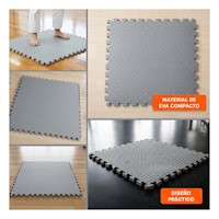 Piso Multifuncional Para Pilates Y Yoga Plomo