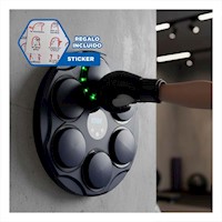 Dispositivo de Boxeo Interactivo Circular Negro para Practica en Casa Y+Regalo Sticker