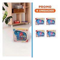 Pack4 Sonoro Elefante Musical Didactico en Caja para Aprendizaje en el Hogar Y+Regalo Sticker