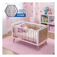 Juguete Hipopotamo con Ropita y Accesorios Blandos para Bebes Hogar Blanco Y+Regalo Sticker