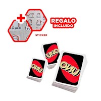 Cartas UNO Juego de Cartas para Reuniones y Tardes de Entretenimiento Y+Regalo Sticker