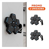 Pack2 Plataforma de Boxeo Musical Interactivo con Guantes para Ejercicio Diario