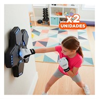 Pack2 Unidad de Boxeo Musical Interactivo con Guantes para Practica Fitness Y+Regalo Sticker