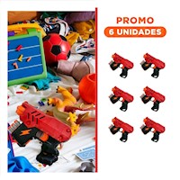 Pack6 Set de Lanzadores Tumba Latas para Diversion