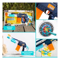 Dispositivo De Dardos Con Caja Protectora Para Uso En Casa Y Diversion Familiar Y+Post It