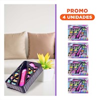 Pack4 Kit de Juguete Cuentas para Cabello con 2 Accesorios Y+Regalo Sticker